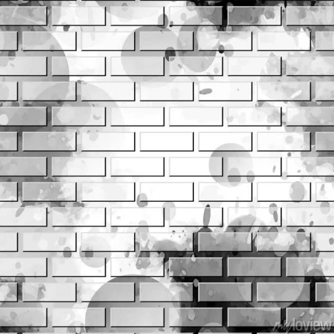 Tapeta: Plamy na murze z cegły