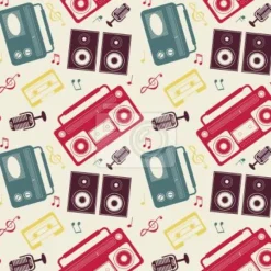 Tapeta: Radia i głośniki kolorowe