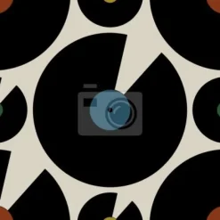 Tapeta: Retro płyty winylowe