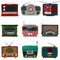 Tapeta: Retro radio