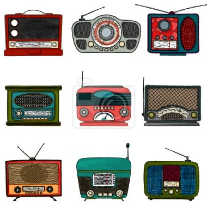 Tapeta: Retro radio