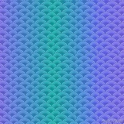 Tapeta: Ryby morskie skalują prosty wzór w delikatnych pastelowych kolorach