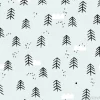 Tapeta: Seamless baby pattern with cute winter forest. creative kids
