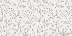Tapeta: Seamless pattern with one line leaves. vector floral background