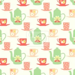 Tapeta: Słodkie sześćdziesiątych tea time