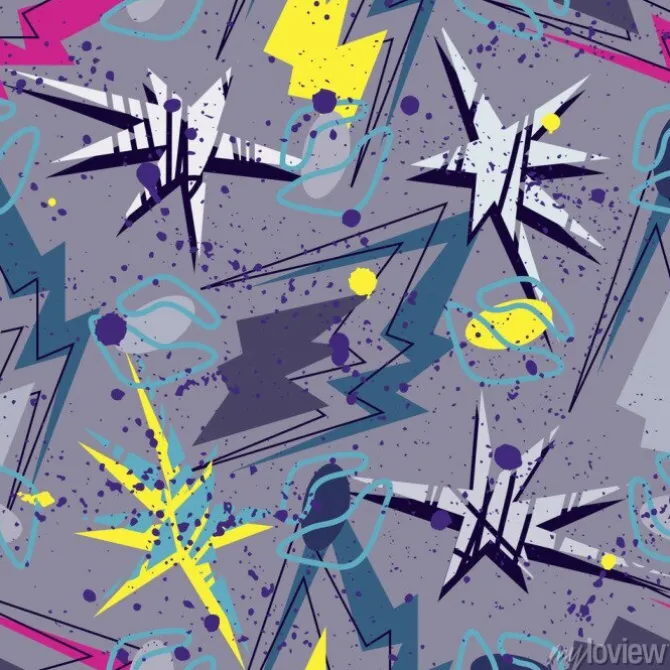 Tapeta: Streszczenie bezszwowe wektor wzór dla dziewcząt, chłopców, ubrania.