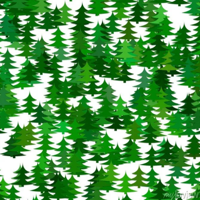 Tapeta: Streszczenie losowe tło wzór drzewa sosnowego - wektor boże narodzenie