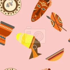 Tapeta: Styl afrykański