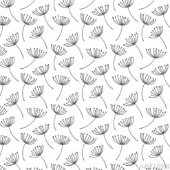 Tapeta: Stylizowane kolorowe gałęzie. lato wiosny tło, natury kolekcja.