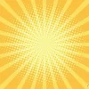 Tapeta: Żółte tło promieni pop-art