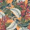 Tapeta: Trend seamless pattern with colorful tropical leaves and plants