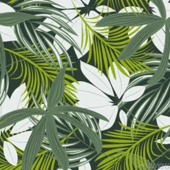 Tapeta: Trending abstract seamless pattern with colorful tropical leaves