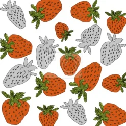 Tapeta: Truskawki czerwony