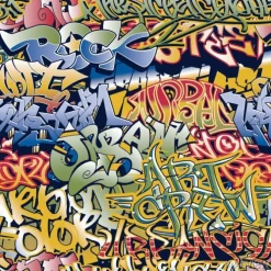 Tapeta: Urban graffiti wektor szwu