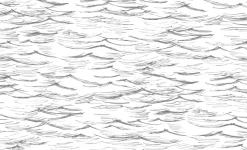 Tapeta: Vector seamless abstract sketch pattern waves