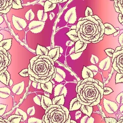 Tapeta: Vintage wektor wzór z róż