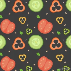Tapeta: Warzywa wzór