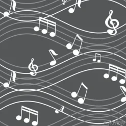 Tapeta: Wektor streszczenie bezszwowe tło nuty