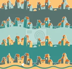 Tapeta: Wesoły miasto