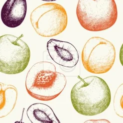 Tapeta: Świeże owoce