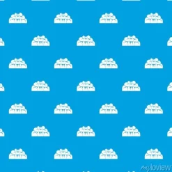 Tapeta: Wodospad wzór bez szwu niebieski