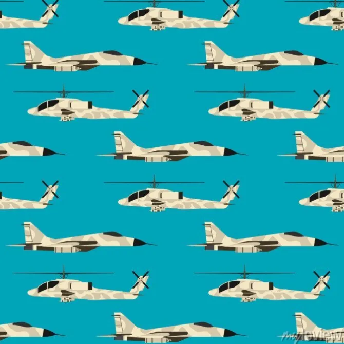 Tapeta: Wojskowe helikoptery i samoloty