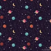 Tapeta: Wszechświat z planetami i gwiazda bezszwowym wzorem, kosmos gwiaździsty