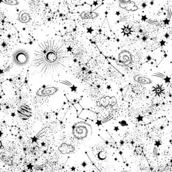 Tapeta: Wydruk indyjskiej mandali czeskiej. vintage tatuaż henną