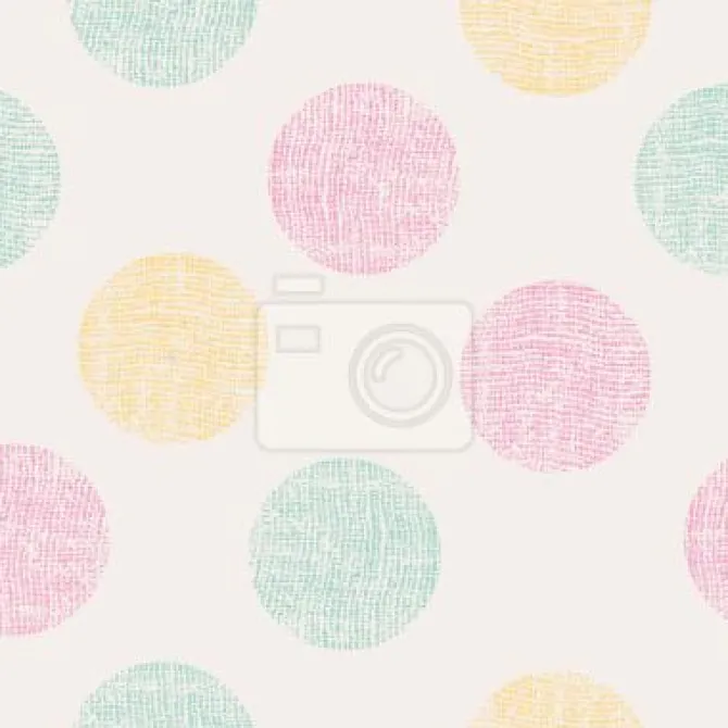 Tapeta: Wzorzyste koła kolorowe na białym tle