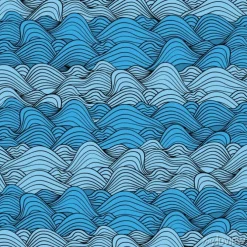 Tapeta: Wzór fal morskich