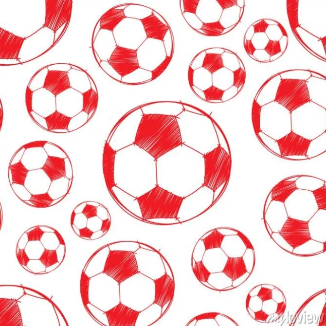 Tapeta: Wzór piłki nożnej.