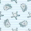 Tapeta: Wzór rozgwiazdy i muszle
