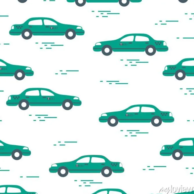 Tapeta: Wzór taksówki.