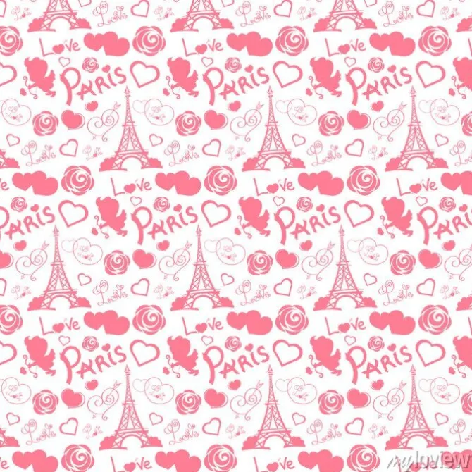 Tapeta: Wzór wieża eiffla