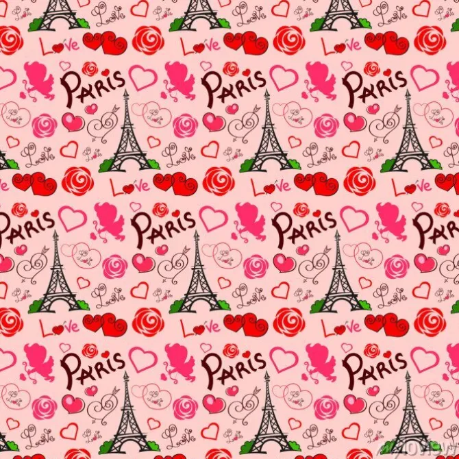 Tapeta: Wzór wieża eiffla