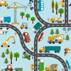 Tapeta: Zawiłe drogi i różne pojazdy