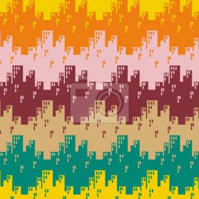 Tapeta: Zygzag miasta